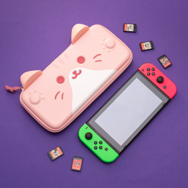 GeekShare Calico Cat Carrying Case for the Nintendo Switch